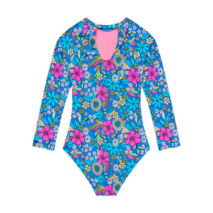 Big Girls Electric Ave - Long Sleeve Rash Suit